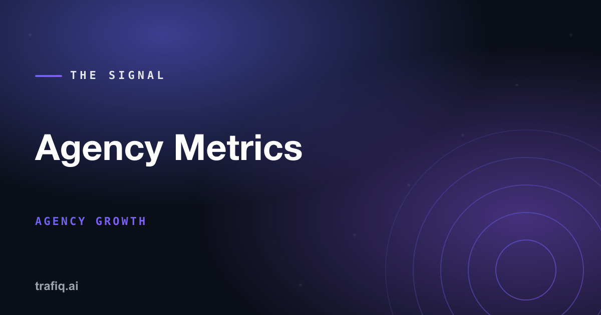 5 Metrics Every Agency Should Track Across SEO, GEO, and Paid Media
